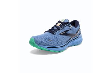 Image of Brooks Ghost 15 Running Shoes - Womens, Vista Blue/Peacoat/Linen, 7.5, 1203801B472.075