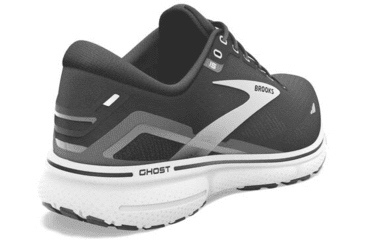 Image of Brooks Ghost 15 Running Shoes - Womens, Medium, Black/Blackened Pearl/White, 11.5, 1203801B012.115