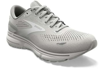 Image of Brooks Ghost 15 Running Shoes - Womens, Wide, Oyster/Alloy/White, 9.0, 1203801D112.090