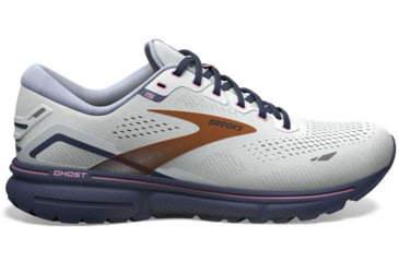 Image of Brooks Ghost 15 Running Shoes - Womens, Wide, Spa Blue/Neo Pink/ Copper, 10.5, 1203801D492.105