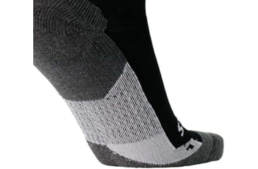 Image of Brooks Ghost Crew Sock, Black/BR Crew, L, 280495039.035
