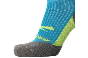 Image of Brooks Ghost Crew Sock, Lagoon/BR Crew, M, 280495497.030