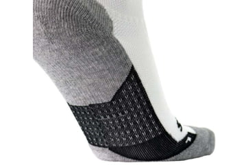 Image of Brooks Ghost Crew Sock, White/BR Crew, L, 280495161.035