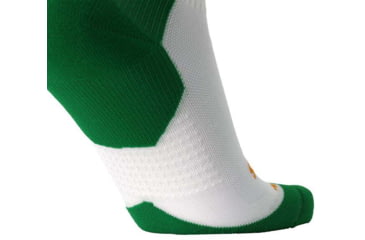 Image of Brooks Ghost Crew Sock, White/Run Lucky, S, 280495162.025