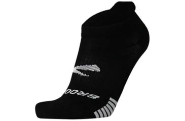 Image of Brooks Ghost Lite No Show 2-Pack Sock, Black, S, 280496001.025