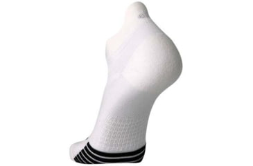 Image of Brooks Ghost Lite No Show 2-Pack Sock, White, L, 280496100.035