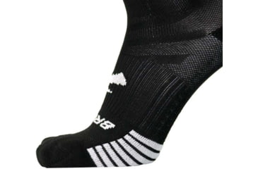 Image of Brooks Ghost Lite Quarter 2-Pack Sock, Black, XL, 280497001.040