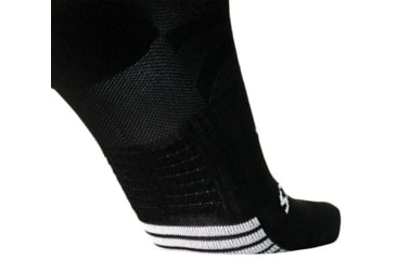 Image of Brooks Ghost Lite Quarter 2-Pack Sock, Black, XL, 280497001.040