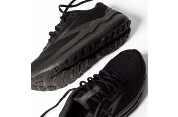 Image of Brooks Ghost Max 2 Road Running Shoes - Mens, Black/Black/Ebony, 10.0 US/Medium, 1104311D020.100