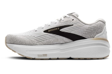 Image of Brooks Ghost Max 2 Road Running Shoes - Mens, White/Pelican/Oyster, 11.5 US/Medium, 1104311D125.115