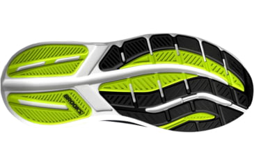 Image of Brooks Ghost Max 3 Road Running - Mens, Black/Navy/Acid Lime, 8.5, 1D, 1104641D078.085