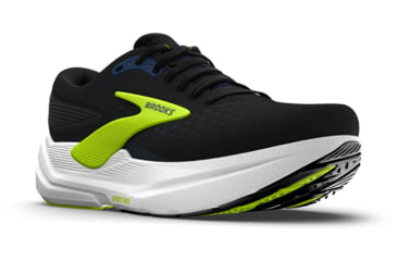 Image of Brooks Ghost Max 3 Road Running - Mens, Black/Navy/Acid Lime, 8.5, 1D, 1104641D078.085