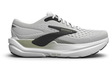 Image of Brooks Ghost Max 3 Road Running - Mens, Bright White/Tea/Black, 8, 2E, 1104642E162.080