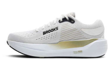 Image of Brooks Ghost Max 3 Road Running - Mens, Bright White/Tea/Black, 8, 2E, 1104642E162.080