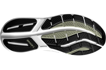 Image of Brooks Ghost Max 3 Road Running - Mens, Bright White/Tea/Black, 8, 2E, 1104642E162.080