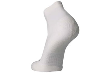 Image of Brooks Ghost Quarter Sock, White, M, 280499100.030
