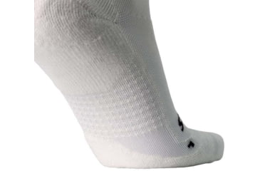 Image of Brooks Ghost Quarter Sock, White, M, 280499100.030