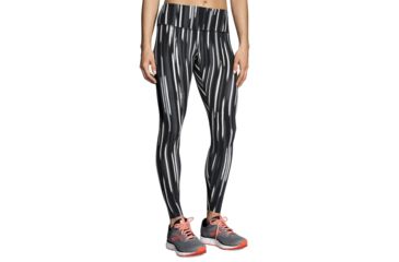 Image of Brooks Ghost Tight - Womens, Black Lightray, Small, 221347077.025
