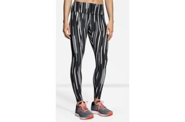 Image of Brooks Ghost Tight - Womens, Black Lightray, Small, 221347077.025