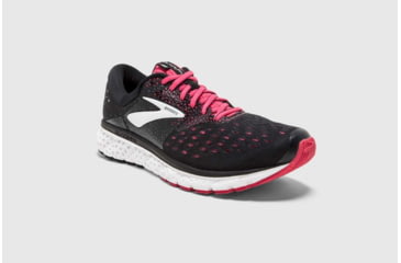 Image of Brooks Glycerin 16 Womens Road Running Shoes, Black/Pink/Grey, 8.5 US, Medium, 1202781B070.085