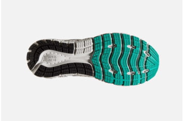 Image of Brooks Glycerin 16 Womens Road Running Shoes, Ebony/Green/Black, 9.5 US, Medium, 1202781B081.095