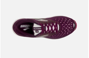Image of Brooks Glycerin 16 Womens Road Running Shoes, Purple/Pink/Grey, 7 US, Medium, 1202781B527.070