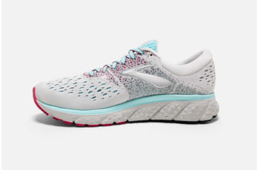 Image of Brooks Glycerin 16 Womens Road Running Shoes, White/Blue/Pink, 10.5 US, Medium, 1202781B115.105