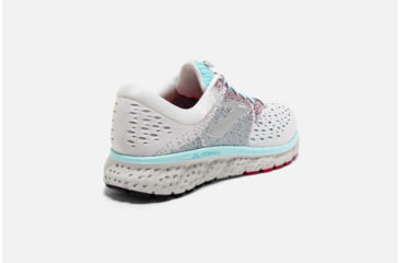 Image of Brooks Glycerin 16 Womens Road Running Shoes, White/Blue/Pink, 10.5 US, Medium, 1202781B115.105
