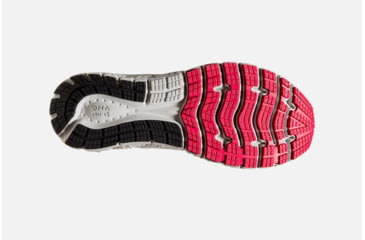 Image of Brooks Glycerin 16 Womens Road Running Shoes, White/Blue/Pink, 10.5 US, Medium, 1202781B115.105