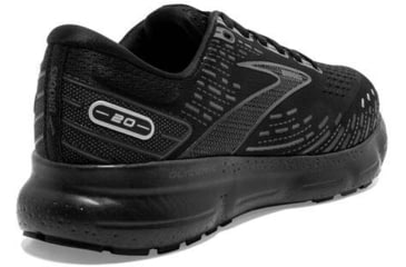 Image of Brooks Glycerin 20 Running Shoes - Womens, Wide, Black/Black/Ebony, 6.0, 1203691D020.060