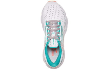 Image of Brooks Glycerin 20 Running Shoes - Womens, Wide, Oyster/Latigo Bay/Coral, 9.0, 1203691D061.090