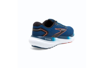 Image of Brooks Glycerin 21 Running Shoes - Mens, Blue Opal/Black/Nasturtium, 12.0, 1104191D474.120