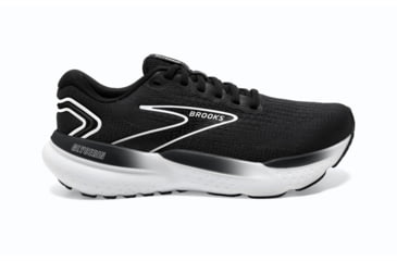 Image of Brooks Glycerin 21 Running Shoes - Womens, Black/Grey/White, 7.0, 1204081B090.070