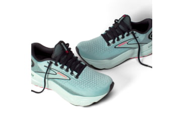 Image of Brooks Glycerin 21 Running Shoes - Womens, Cloud/Black/Pink, 8, 1204081B410.080