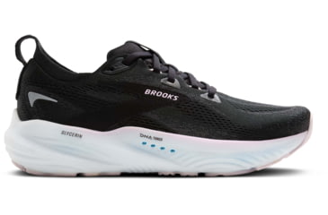 Image of Brooks Glycerin 22 Road Running Shoes - Womens, Black/Orchid Ice/White, 8.0 US/Medium, 1204341B024.080
