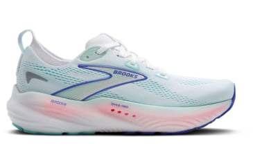 Image of Brooks Glycerin 22 Road Running Shoes - Womens, White/Limpet Shell/Amparo Blue, 10, 1B, 1204341B110.100
