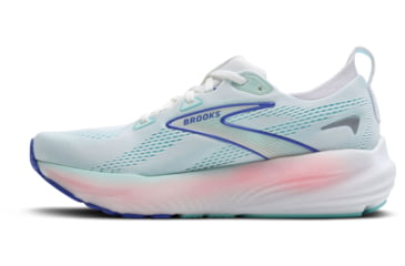 Image of Brooks Glycerin 22 Road Running Shoes - Womens, White/Limpet Shell/Amparo Blue, 10, 1B, 1204341B110.100