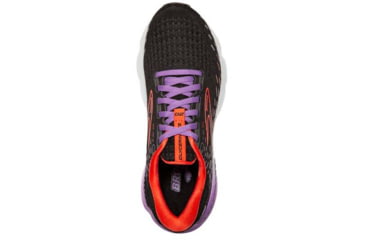 Image of Brooks Glycerin GTS 20 Running Shoes - Womens, Medium, Black/Bellflower/Fiesta, 5.0, 1203701B013.050