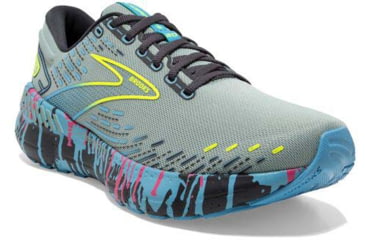 Image of Brooks Glycerin GTS 20 Running Shoes - Womens, Medium, Jadeite/Alaskan Blue/Ebony, 5.0, 1203701B492.050