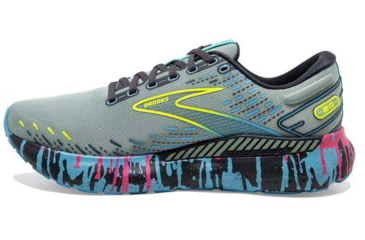 Image of Brooks Glycerin GTS 20 Running Shoes - Womens, Medium, Jadeite/Alaskan Blue/Ebony, 5.0, 1203701B492.050