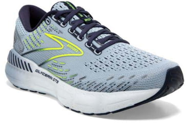 Image of Brooks Glycerin GTS 20 Running Shoes - Womens, Medium, Light Blue/Peacoat/Nightlife, 8.5, 1203701B416.085