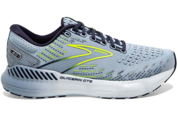 Image of Brooks Glycerin GTS 20 Running Shoes - Womens, Medium, Light Blue/Peacoat/Nightlife, 8.5, 1203701B416.085