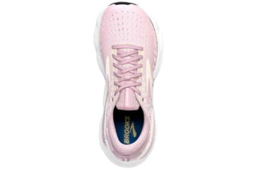 Image of Brooks Glycerin GTS 20 Running Shoes - Womens, Medium, Pink/Yellow/White, 7.5, 1203701B656.075