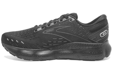 Image of Brooks Glycerin GTS 20 Running Shoes - Womens, Wide, Black/Black/Ebony, 7.0, 1203701D020.070