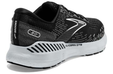 Image of Brooks Glycerin GTS 20 Running Shoes - Womens, Medium, Black/White/Alloy, 6.0, 1203701B059.060