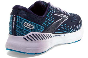 Image of Brooks Glycerin GTS 20 Running Shoes - Womens, Medium, Peacoat/Ocean/Pastel Lilac, 7.5, 1203701B499.075