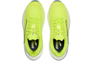 Image of Brooks Glycerin Max Road Running Shoes - Mens, Lime/Navy Peony/White, 9, 1D, 1104471D303.090