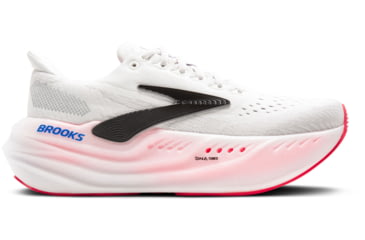 Image of Brooks Glycerin Max Road Running - Womens, White/Black/Diva Pink, 9.5, 1B, 1204361B118.095