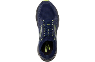 Image of Brooks Glycerin StealthFit 20 Running Shoes - Mens, Blue/Ebony/Lime, 13.0, 1103841D404.130