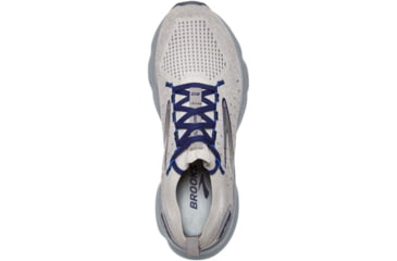 Image of Brooks Glycerin StealthFit 20 Running Shoes - Mens, Oyster/Alloy/Blue Depths, 9.0, 1103841D081.090